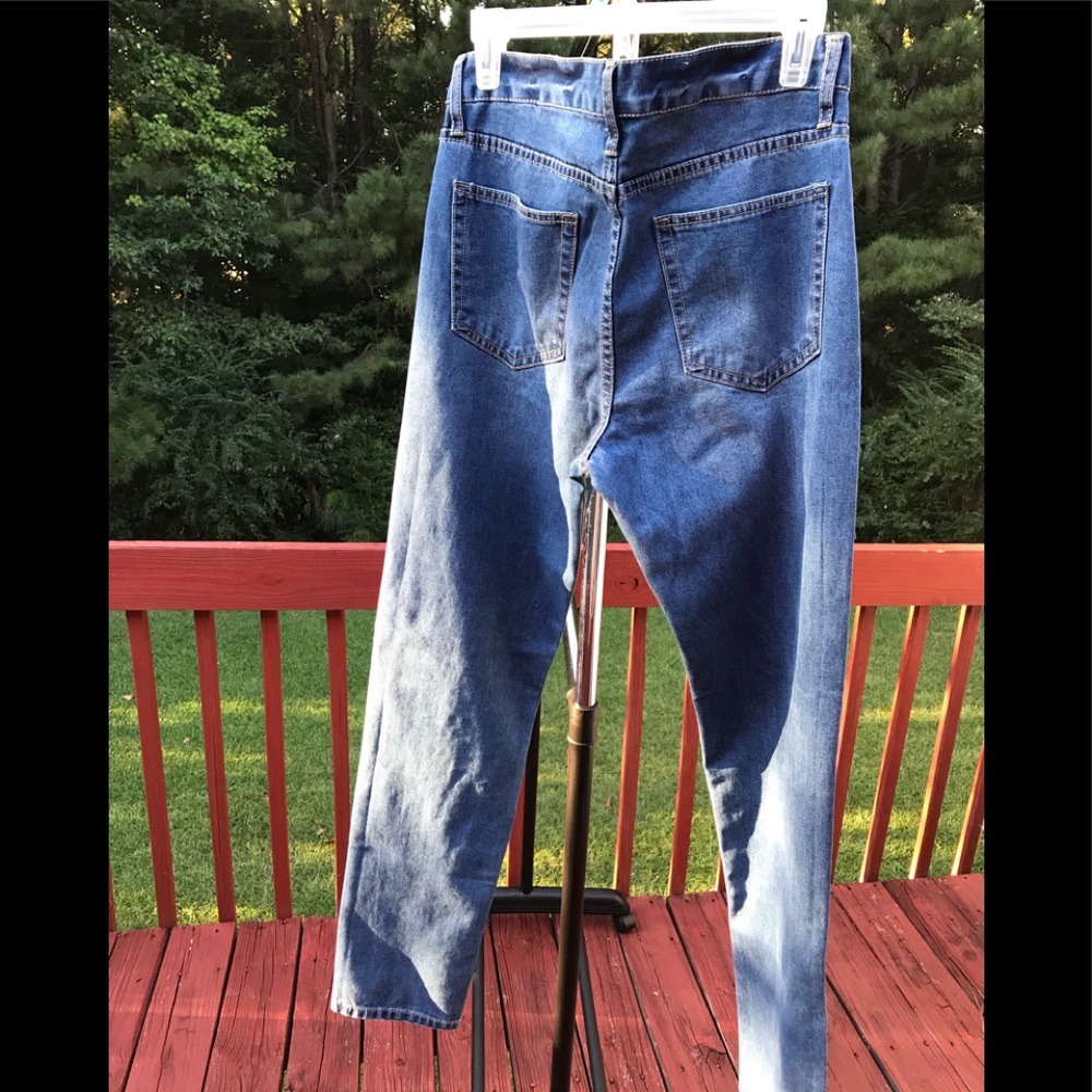 FOREVER 21 MEN BLUE JEANS - Picture 3 of 4